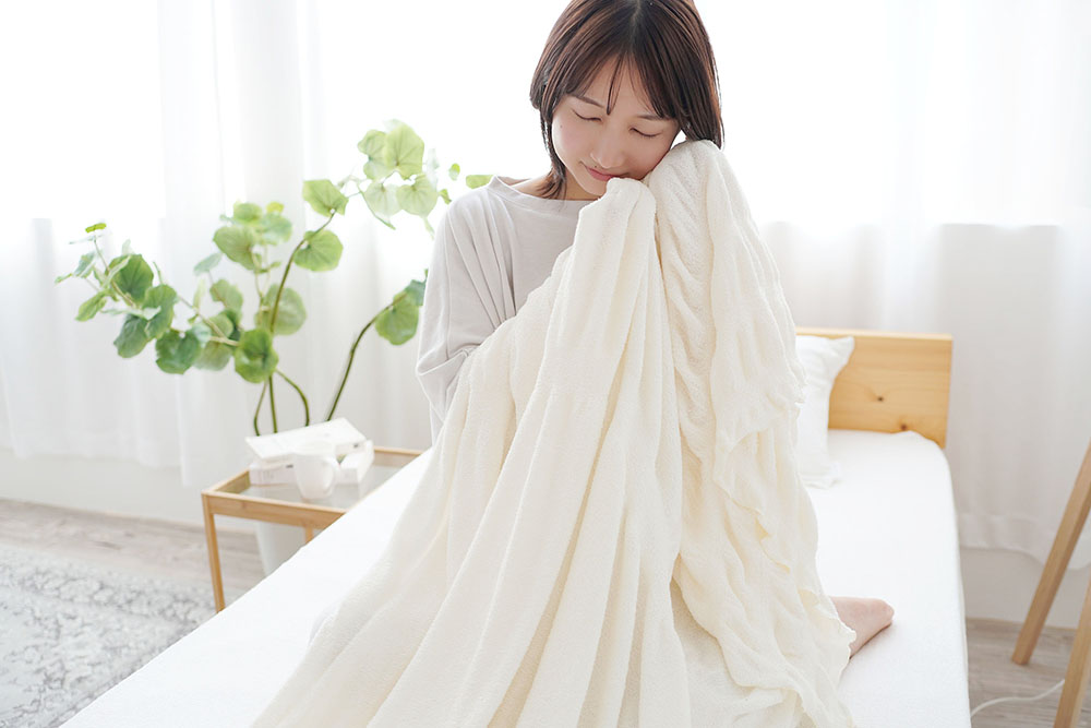 やさしい 肌ざわり ふわふわ